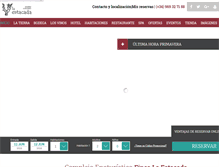 Tablet Screenshot of fincalaestacada.com